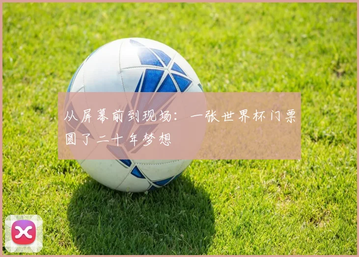 从屏幕前到现场:一张世界杯门票圆了二十年梦想